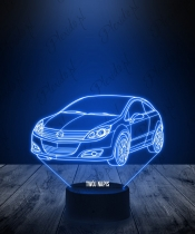 Lampka LED 3D Plexido Opel Astra - 3