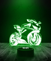 Lampka LED 3D Plexido Motocykl Kawasaki - 2