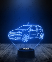 Lampka LED 3D Plexido Fiat Punto - 1