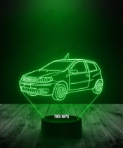 Lampka LED 3D Plexido Fiat Punto - 3