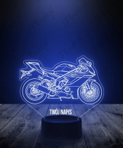 Lampka LED 3D Plexido Yamaha YZF-R6 - 1