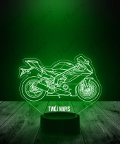 Lampka LED 3D Plexido Yamaha YZF-R6 - 2