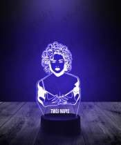 Lampka LED 3D Plexido Pop Madonna - 1