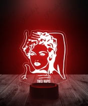 Lampka LED 3D Plexido Madonna Pop - 3