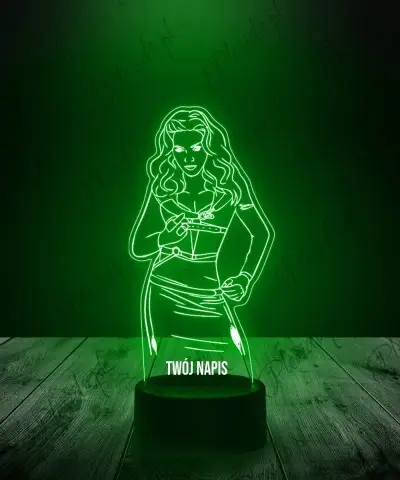 Lampka LED 3D Plexido Madonna - 1