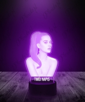 Lampka LED 3D Plexido Pop Katy Perry - 3