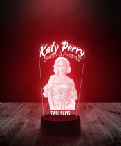 Lampka LED 3D Plexido Katy Perry Sweet Dreams - 1