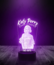 Lampka LED 3D Plexido Katy Perry Sweet Dreams - 2