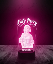 Lampka LED 3D Plexido Katy Perry Sweet Dreams - 3