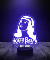 Lampka LED 3D Plexido Katy Perry Autograf - 3