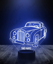 Lampka LED 3D Plexido Bentley Retro - 1