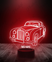 Lampka LED 3D Plexido Bentley Retro - 3