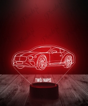 Lampka LED 3D Plexido Bentley Continential - 3