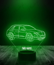 Lampka LED 3D Plexido Bentley Bentayga - 2