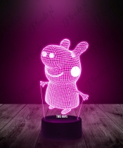 Lampka LED 3D Plexido Bajka Świnka Peppa - 2