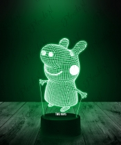 Lampka LED 3D Plexido Bajka Świnka Peppa - 3