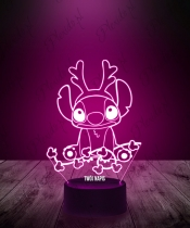 Lampka LED 3D Plexido Stitch Świąteczny - 2