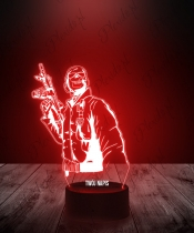 Lampka LED 3D Plexido Call Of Duty Ghost Z Karabinem - 3