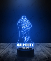 Lampka LED 3D Plexido Call Of Duty Ghost - 1