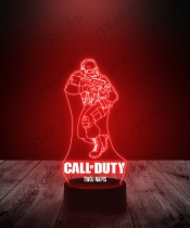 Lampka LED 3D Plexido Call Of Duty Ghost - 3