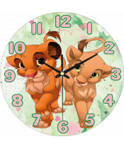 Zegar Ścienny dla Dzieci Plexido Król Lew - 1