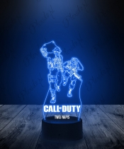 Lampka LED 3D Plexido Call Of Duty Team - 3