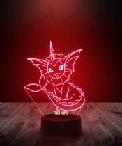 Lampka LED 3D Plexido Pokemon Vaporeon