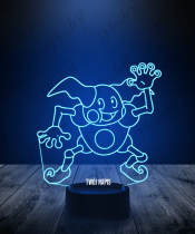 Lampka LED 3D Plexido Pokemon Mr. Mime