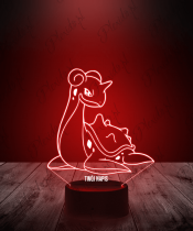 Lampka LED 3D Plexido Pokemon Lapras