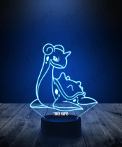 Lampka LED 3D Plexido Pokemon Lapras