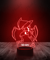 Lampka LED 3D Plexido Pokemon Kabutops