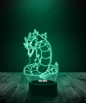 Lampka LED 3D Plexido Pokemon Gyarados