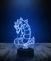 Lampka LED 3D Plexido Pokemon Gyarados