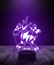 Lampka LED 3D Plexido Pokemon Electabuzz