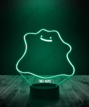 Lampka LED 3D Plexido Pokemon Ditto