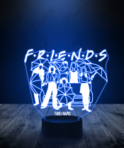 Lampka LED 3D Plexido Przyjaciele Serial - 1