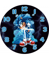 Zegar Ścienny dla Dzieci Plexido Sonic Bajka - 2