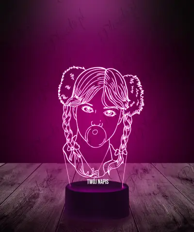 Lampka LED 3D Britney Spears Piosenkarka Pop - 1