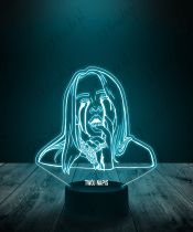 Lampka LED 3D Piosenkarka Billie Eilish Łzy - 3