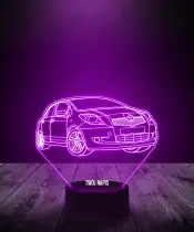 Lampka LED 3D Plexido Auto Toyota Yaris