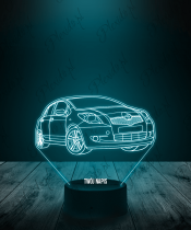 Lampka LED 3D Plexido Auto Toyota Yaris