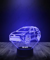 Lampka LED 3D Plexido Auto Toyota RAV4