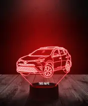 Lampka LED 3D Plexido Auto Toyota RAV4