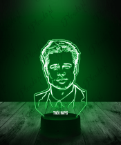 Lampka LED 3D Plexido Aktor Brad Pitt - 1