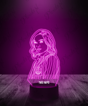 Lampka LED 3D Plexido Wednesday Addams Enid Sinclair - 1