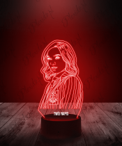 Lampka LED 3D Plexido Wednesday Addams Enid Sinclair - 2