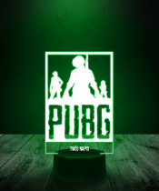 Lampka LED 3D Plexido PUBG: Battlegrounds Postacie - 1