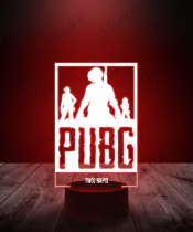 Lampka LED 3D Plexido PUBG: Battlegrounds Postacie - 3