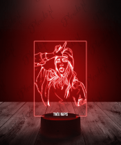 Lampka LED 3D Billie Eilish Wokalistka