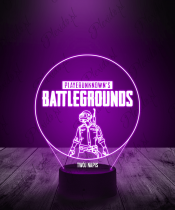 Lampka LED 3D Plexido PUBG: Battlegrounds Logo - 1